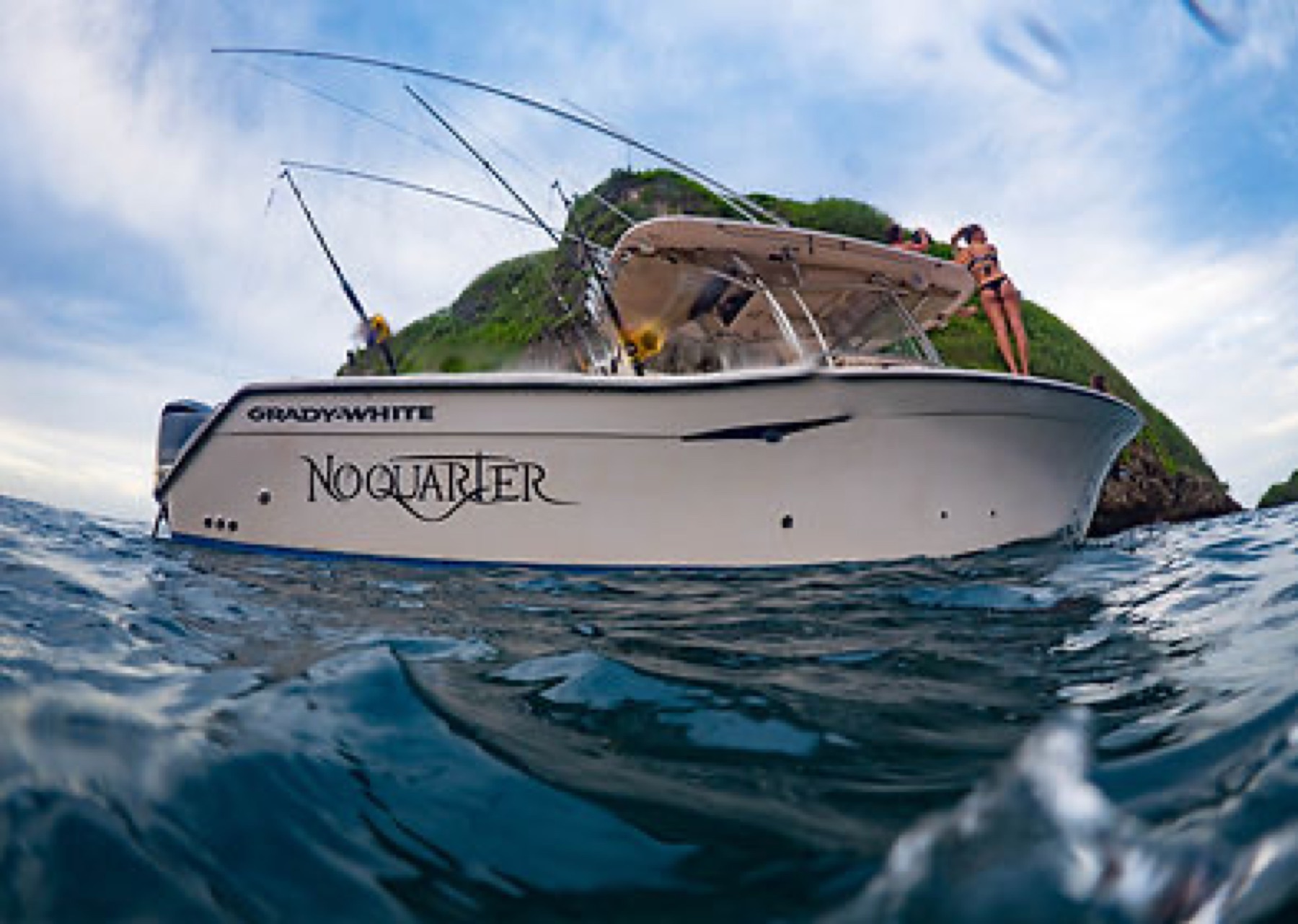 No Quarter charter boat